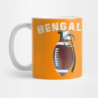 Bengals Bootball Grenade. Mug